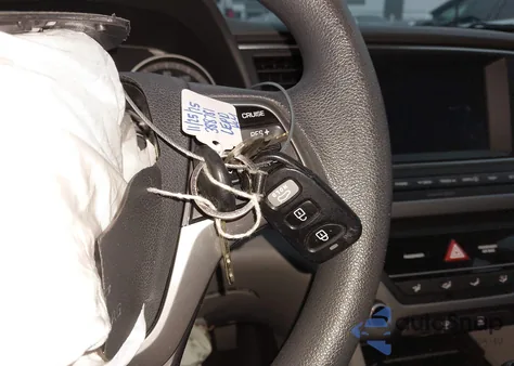 2018 Hyundai Elantra Sel from USA, damaged, VIN KMHD84LFXJU589081